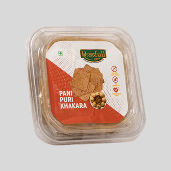 Indore, Food, INR 160,  Buy Panipuri Khakhra Online &ndash; Flavorful Gujarati Snacks By Khaofull