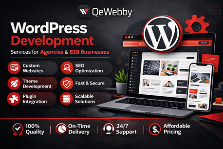 New York, Web Design & Development, Professional WordPress Development Services | Custom WordPress Solutions By QeWebby