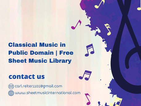 New York, Musical Instruments, Classical Music In Public Domain | Free Sheet Music Library