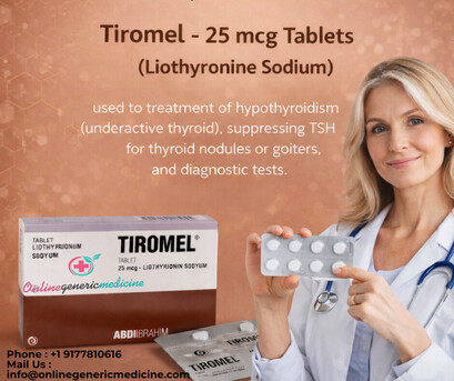 New York, Health, Buy Tiromel 25 Mcg Tablets (Liothyronine Sodium)