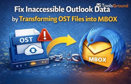 New Delhi, Software, INR 4506,  Fix Inaccessible Outlook Data By Transforming OST Files Into MBOX &ndash; ToolsGround