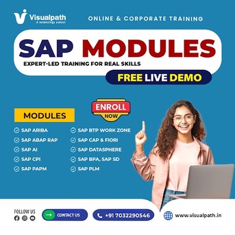 Hyderabad, Lessons Offered, Upgrade Your Career With Advanced SAP Training At Visualpath