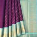 Buy Grape Wine Colour Saree Online | Mavuris