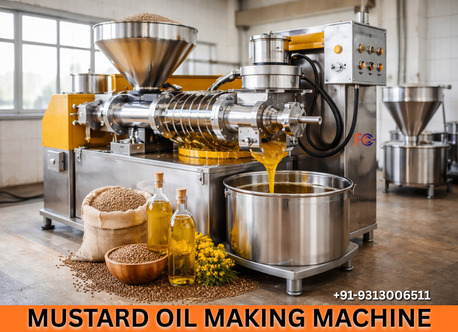 New Delhi, Businesses For Sale, Mustard Oil Making Machine Guide: Working, Types & Benefits