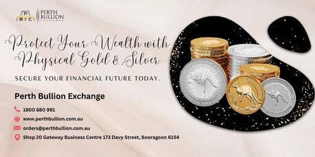 Perth, Collectibles, Protect Your Wealth With Physical Gold & Silver