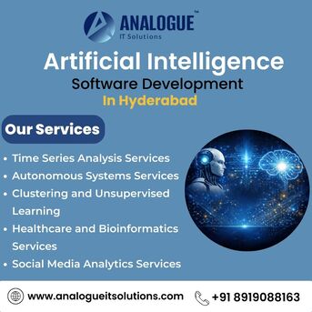 Hyderabad, Software Development, Artificial Intelligence Software Development In Hyderabad