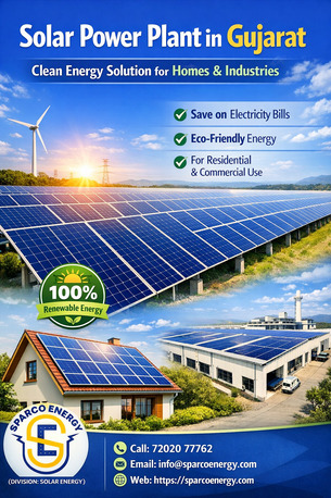 Vadodara, Business, Solar Power For Industries Installation In Gujarat | Sparco Energy