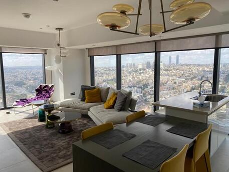 Al-Abdali, Apartments, Flats, Houses & Villas, JOD 20000/year,  Furnished,  1 BR,  85 Sq. Meter,  Brand New Hotel Apartment In (W) For Rent In Al-Abdali