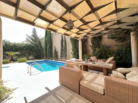 Abdoun, Apartments/Houses, JOD 70000/year,  Furnished,  4 BR,  750 Sq. Meter,  Attached Villa For Rent In Abdoun