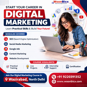 New Delhi, Education, WoonBicx - Best Digital Marketing Institute And Agency