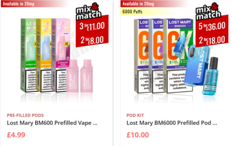 Birmingham, Health & Beauty Items, GBP 2,  Best Lost Mary Vape Flavors &ndash; Top Picks & Reviews UK
