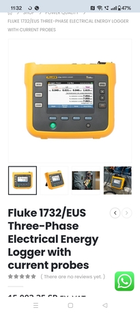 Riyadh, Industrial Machinery, SAR 12000,  Fluke Power Logger 1732