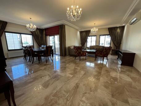 Amman, Apartments/Houses, JOD 21000/year,  Furnished,  4 BR,  270 Sq. Meter,  Furnished Apartment For Rent In Deir Ghubar