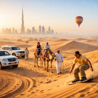 Dubai, Travel, Book Morning Desert Safari Dubai At Best Price | Tripa Tours