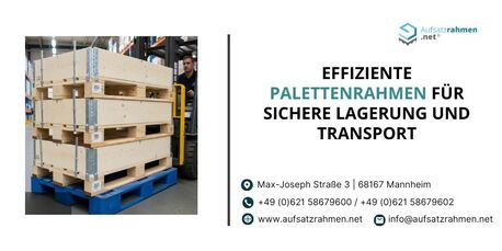 Berlin, Logistics, Effiziente Palettenrahmen F?r Sichere Lagerung Und Transport