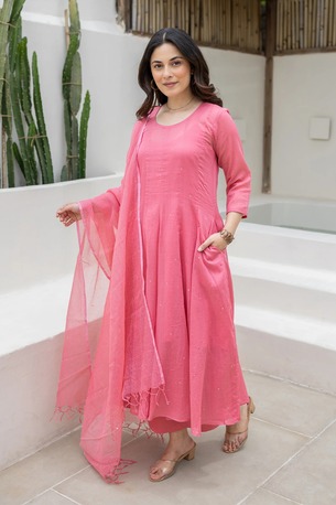 Bangalore, Clothing & Accessories, INR 4950,  Cotton Anarkali Suit &ndash; Ethnic Wear For Women - Asrumo