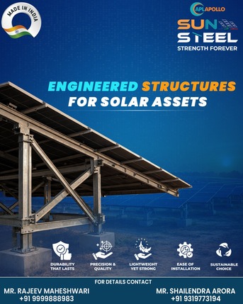 Chandigarh, Materials, INR 2500,  Solar Mounting Steel Sections For Solar Power Plants