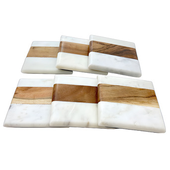 New York, Furniture, USD 24,  Premium Marble Coasters That Protect Furniture- Shop At Perilla Home