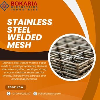 Chennai, Industrial Machinery, Stainless Steel Welded Mesh​ In Chennai
