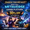 Financial Year-End Sale: Start Your Metaverse Gaming Platform With 30% Offer