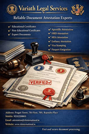 New Delhi, Legal, Certificate Attestation In Hyderabad