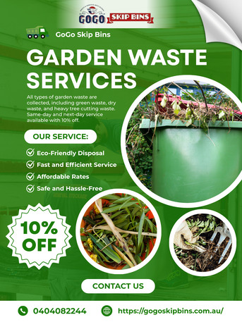 Sydney, Cleaning, Affordable Green Waste Bin Hire | GoGo Skip Bins