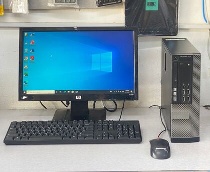 Manama, Computers, BHD 53,  Dell Core I5 3.1Ghz 8GB RAM 256GB SSD 19" Monitor Computer Set SSD 10x Fast Ready To Use