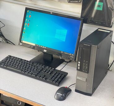 Manama, Computers, BHD 53,  Dell Core I5 3.1Ghz 8GB RAM 256GB SSD 19" Monitor Computer Set SSD 10x Fast Ready To Use