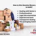Packers And Movers In Kalkaji, Delhi - Affordable And Trusted