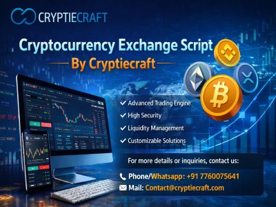 Mumbai, Software, Complete Cryptocurrency Exchange Script Solution By Cryptiecraft