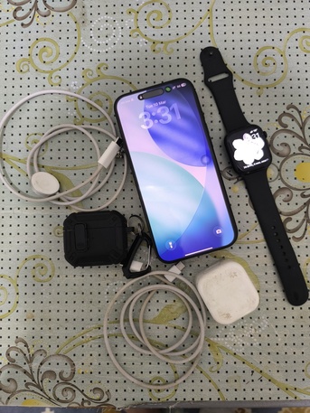 Al Wizarat, Mobile Phones, SAR 5000,  Iphone 16 Pro Max 256 Gb For Sale With Smart Watch 10 And Airpods 3rd Generation