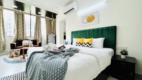 Mumbai, Apts/Flats Wanted, INR 5228/day,  Furnished,  Studio,  450 Sq. Feet,  BluO Studio - Defence Colony - Kitchen, BathTub