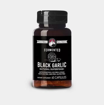 New York, Food, USD 16,  Get Premium Quality Fermented Black Garlic Capsules