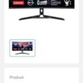 SAR 1100,  Lenovo Legion R34w-30 Gaming Monitor