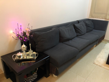 Riyadh, Furniture, SAR 350,  7 Seater Sofa Set With Center And Side Table