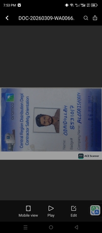 Riyadh, Job Seekers, Wpr Aramco Approved