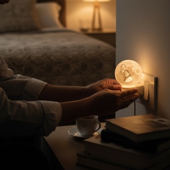 New Delhi, Appliances, INR 2100,  Buy 3D Night Light Online Unique 3D Printed Night Light At Affordable Price