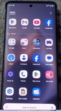 Makkah, Mobile Phones, SAR 800,  Three Months Old Motorola 12GB RAM 256GB