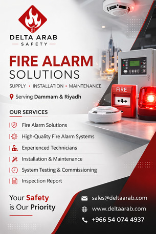 Dammam, Technical, Fire Alarm System, Supply, Installation And Maintenance