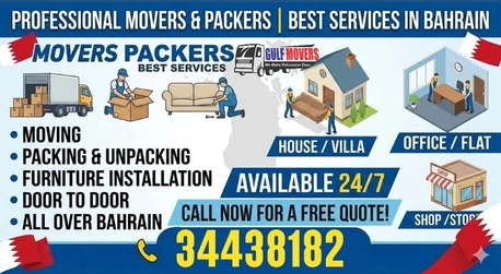 Manama, Labor/Moving, House Movers And Packers Service In Bahrain