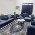 SAR 1200,  9 Seater Sofa Set Good Condition 1200sr Matchin Curtain And Carpet Free