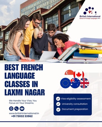 Laxmi Nagar, Education, Best French Language Classes In Laxmi Nagar
