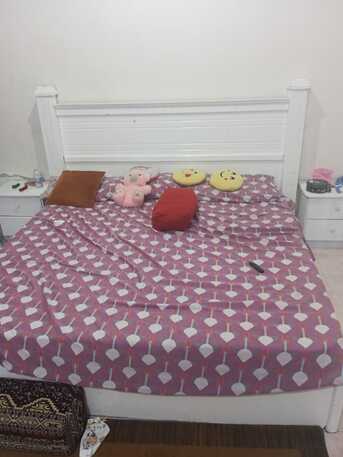 Al Marwah, Furniture, SAR 450,  Bedroom Set With Side Tables And Mattress