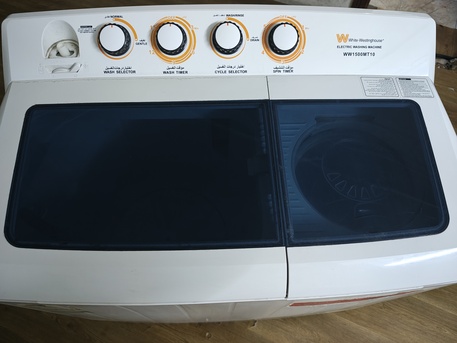 Jeddah, Appliances, SAR 400,  White Westinghouse 14kg Washing Machine Neat Condition