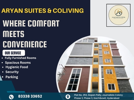 Hyderabad, Household, Luxury PG In Gachibowli