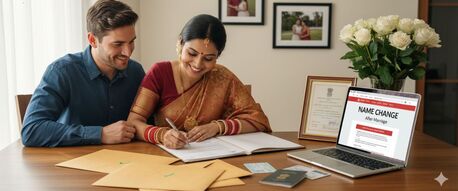 New Delhi, Legal, How To Update Name In Aadhaar Card After Marriage?
