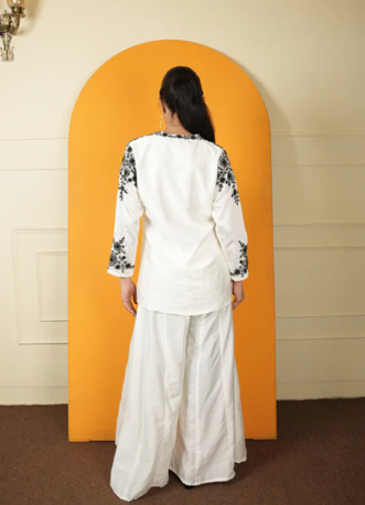 Dwarka, Clothing & Accessories, INR 1699,  Embroidered Cotton Co-ord Set Under ₹ 2000 - FashionTownie, New Delhi