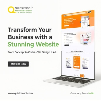 New Delhi, Business, Transform Your Business With Web Development | Quickensol