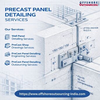 New York, Construction, Reliable PreCast Panel Detailing Services In New York, USA