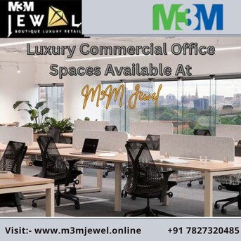 Gurgaon, Offices, Investment Opportunity In M3M Jewel Retail Spaces For Long-Term Rental Income